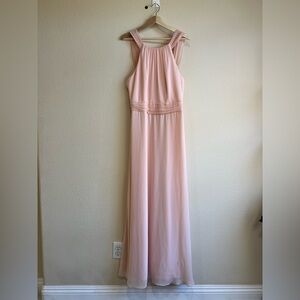 Bill Levkoff Bridesmaid formal prom petal pink Dress 10